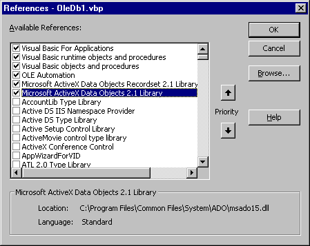 Description of vbprjref.gif follows Description of vbprjref.gif follows