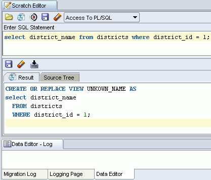 Scratch editor interface Scratch editor interface